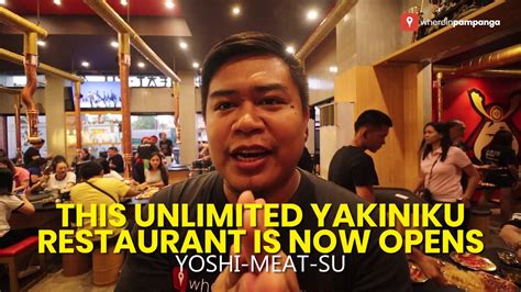 yoshi meat su mabalacat|This Unlimited Yakiniku Restaurant is now open! .